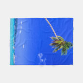 Tropische stranden | Witte strand, fillipinen Fleece Deken (Voorkant (Horizontaal))