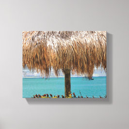 Tropische strandhut wanddecoratie kustdecoratie