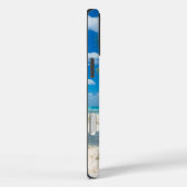 Tropische strandpalmboom gepersonaliseerd Case-Mate iPhone case (Achterkant / Rechts)