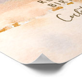 tropische strandpartij welkomstbord poster (Hoek)