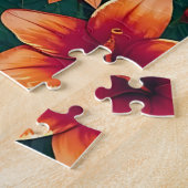 Tropische Strandscène Kustkunst Legpuzzel (Zijkant)