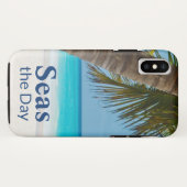 Tropische strandscène Zeeen overdag Case-Mate iPhone Case (Achterkant (horizontaal))