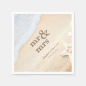 Tropische strandstransport servet (Voorkant)