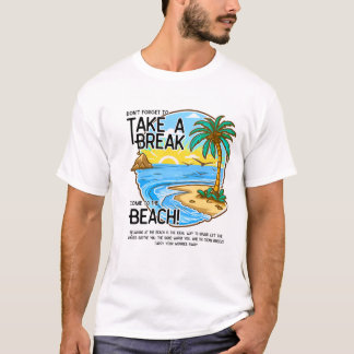 Tropische strandvakantie - Ontspannen Vakantie Vib T-shirt