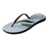 Tropische strandvibes teenslippers (Schuin)