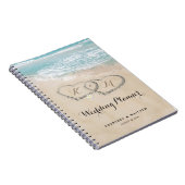 Tropische  stransportboodschapper notitieboek (Rechterzijde)