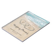 Tropische  stransportboodschapper notitieboek (Linkerzijde)