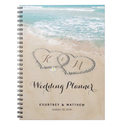 Tropische  stransportboodschapper notitieboek (Voorkant)