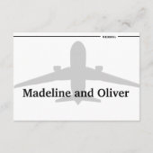 Tropische strinterinformatie bestemming informatiekaartje (Achterkant)