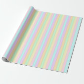Tropische stripes cadeaupapier (Uitgerold)