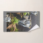 Tropische stripper vishanddoekset bad handdoek (Handdoek)
