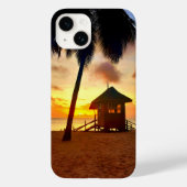 Tropische Sunset Beach Telefoonhoes Case-Mate iPhone Case (Achterkant)