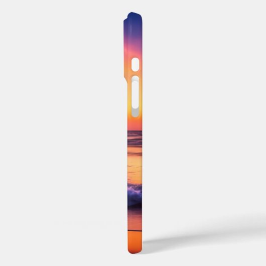 Tropische Sunset iPhone Case (Achterkant / Links)