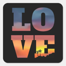 Tropische Sunset Love