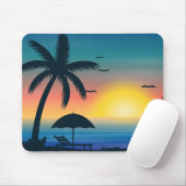 Tropische Sunset Muismat (Met muis)