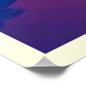 Tropische Sunset Paradise Design Poster (Hoek)
