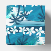 Tropische surf met palmbomen bedankdoosjes (Bovenkant)