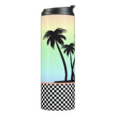 Tropische Surfer gepersonaliseerd Thermosbeker (Gedraaid links)