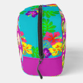 Tropische Surfplanken en Hibiscus Bloemen Toilettasje (Rechts)