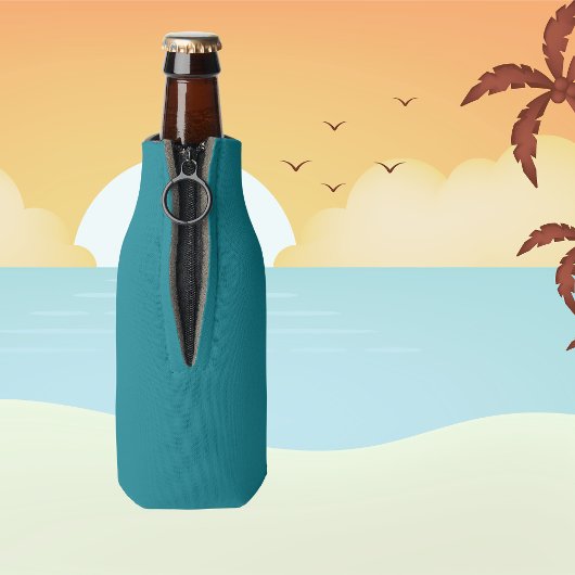 Tropische surfplanken Hawaiian Flowers Blauwgroen  Flesjeskoeler