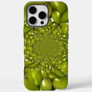 Tropische Symmetrie   Groene Banaan Kaleidoscoop A iPhone 16 Pro Max Hoesje