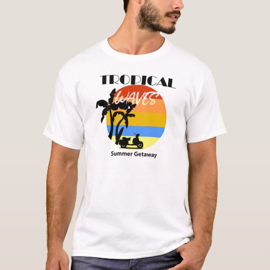 Tropische T-Shirt (Voorkant)