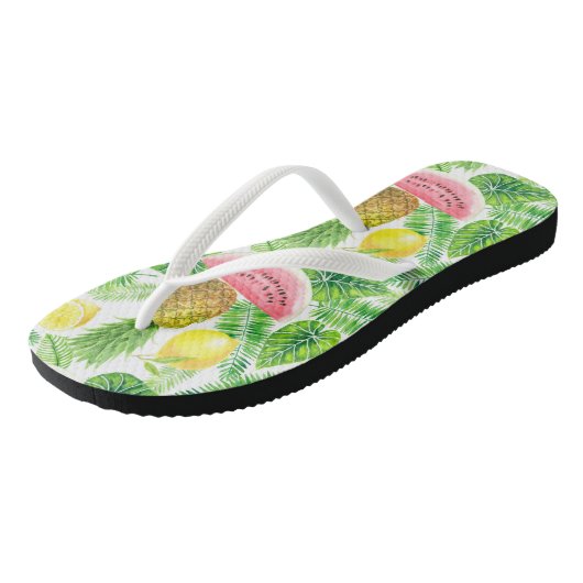 Tropische teenslippers (Schuin)