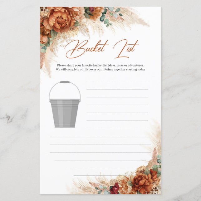 Tropische terracotta verbrand oranje roestemelklij (Voorkant)