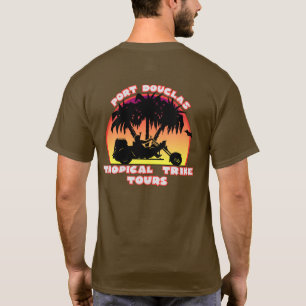 Tropische testtijden t-shirt