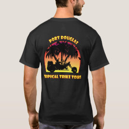 Tropische testtijden t-shirt