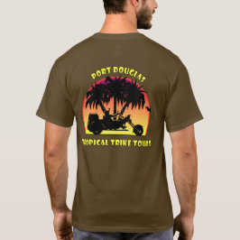 Tropische testtijden t-shirt