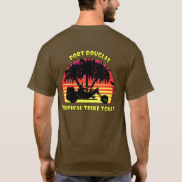Tropische testtijden t-shirt
