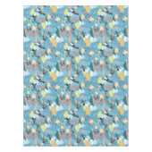 Tropische textuur met toucans en levende vogels tafelkleed (Voorkant)