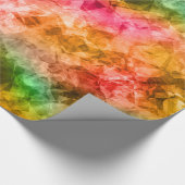 Tropische textuur, ruw cadeaupapier (Hoek)