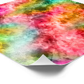 Tropische textuur, ruw foto afdruk (Hoek)