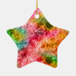 Tropische textuur, ruw keramisch ornament