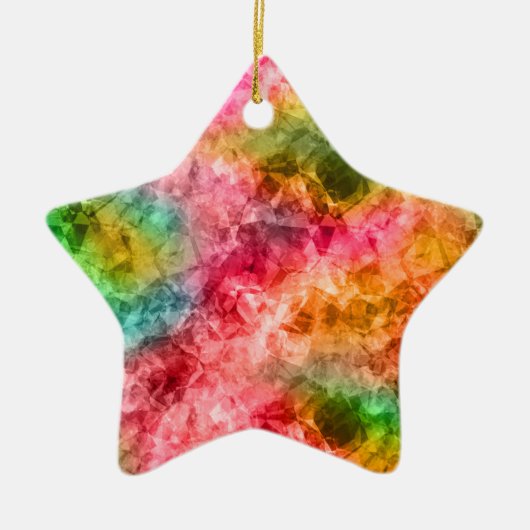 Tropische textuur, ruw keramisch ornament (Voorkant)