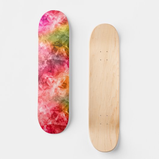 Tropische textuur, ruw skateboard (Voorkant)