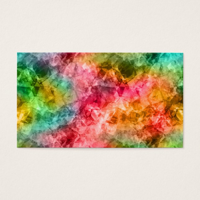 Tropische textuur, ruw visitekaartjes (Voorkant)