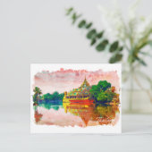 Tropische Thailand Beach Paradise Travel Briefkaart (Staand voorkant)