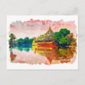 Tropische Thailand Beach Paradise Travel Briefkaart (Voorkant)