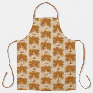 Tropische Thanksgiving Palm All-Over Print Schort