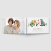 Tropische thema bruiloft met uw foto gastenboek (Volledig)
