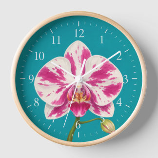 Tropische thema wandklok