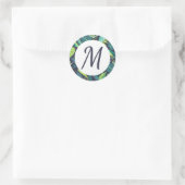 Tropische Tidings Monogram Stickers (Tas)