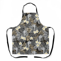 Tropische tijger Hawaiian Palm Oerwoud grijs