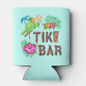 TROPISCHE TIKI BAR BLIKJESKOELER (Achterkant)