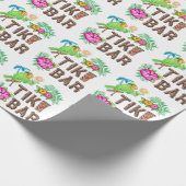 TROPISCHE TIKI BAR CADEAUPAPIER (Hoek)