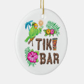 TROPISCHE TIKI BAR KERAMISCH ORNAMENT (Rechts)