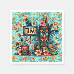 Tropische Tiki Bar Servet